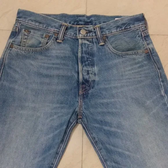 Original 501 Levi's selvedge denim Jeans - Picture 5 of 16